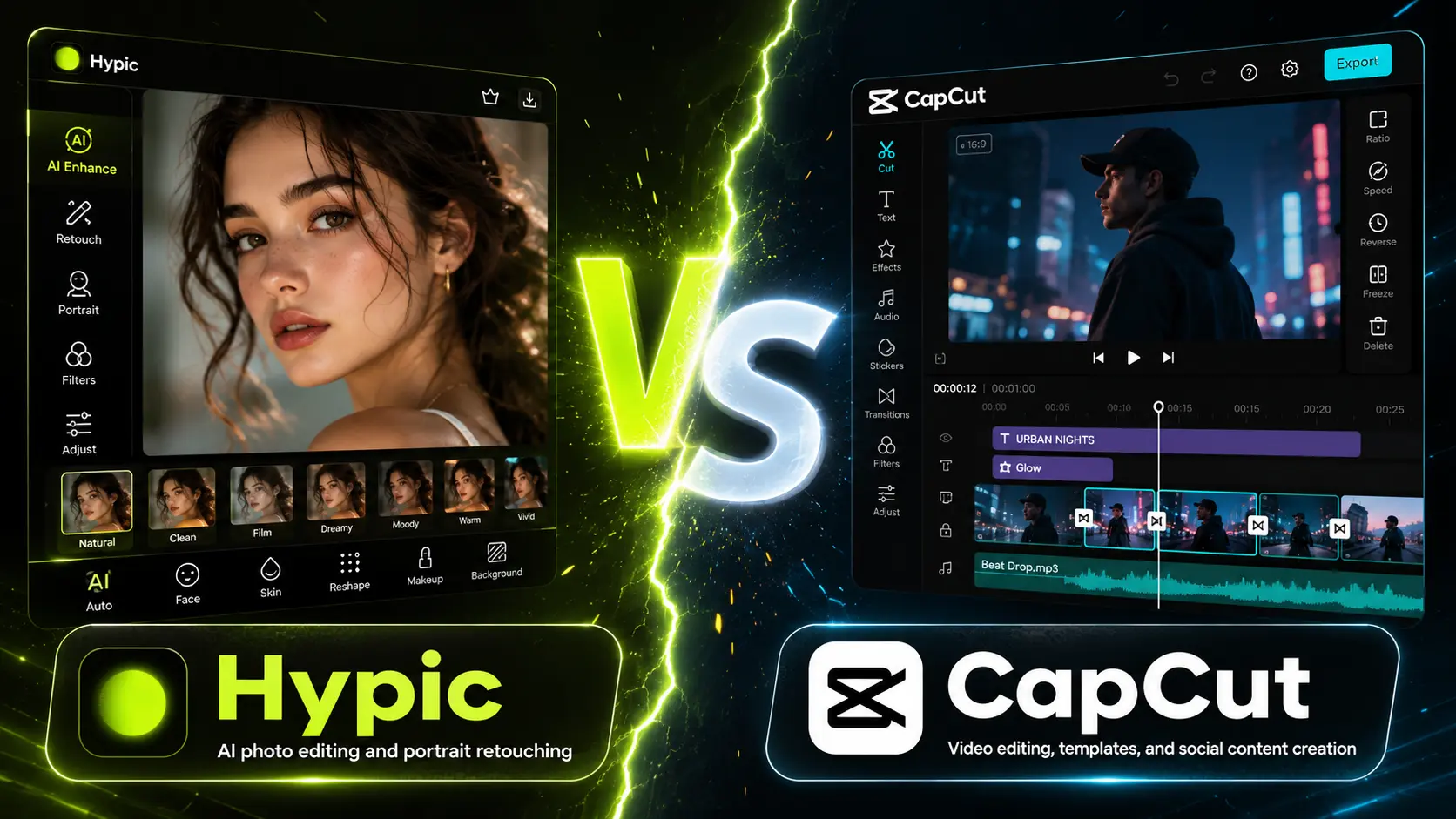 Hypic vs Capcut